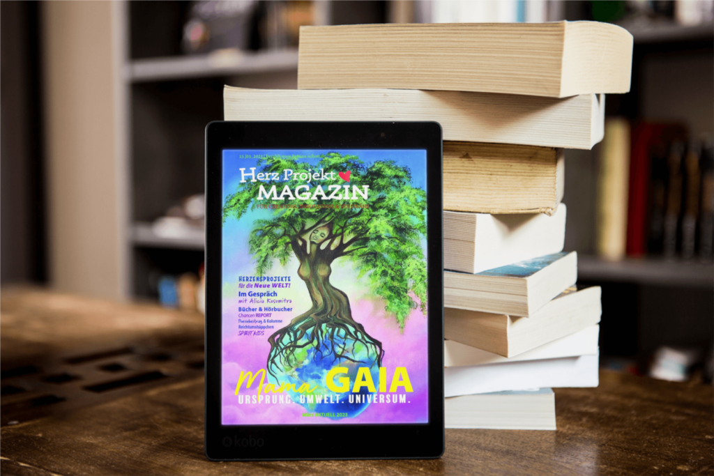 15. Ausgabe Herz Projekt Magazin mit dem Titel Thema: MAMA GAIA